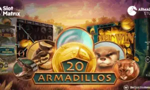 20 Armadillos game brings jungle adventure and big prizes to SlotMatrix