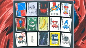 Selection of Joker cards with unique designs in Balatro