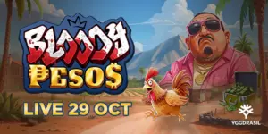 Bloody Pesos delivers crime-fueled spins and big wins