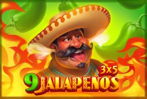 Spice things up with 9 Jalapenos slot by Gamzix
