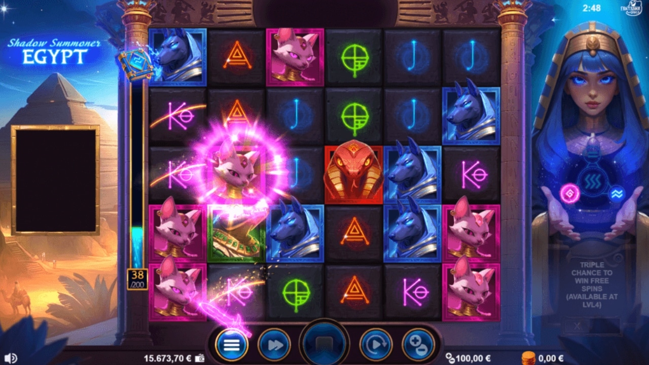 Shadow Summoner Egypt slot