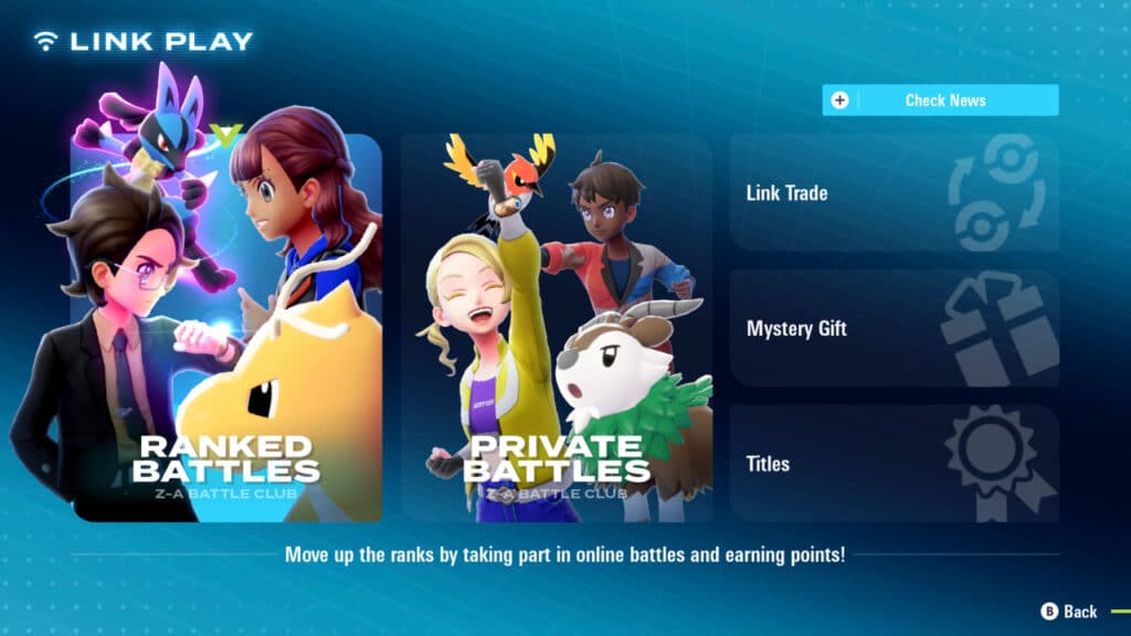 ranked battles pokemon legends za