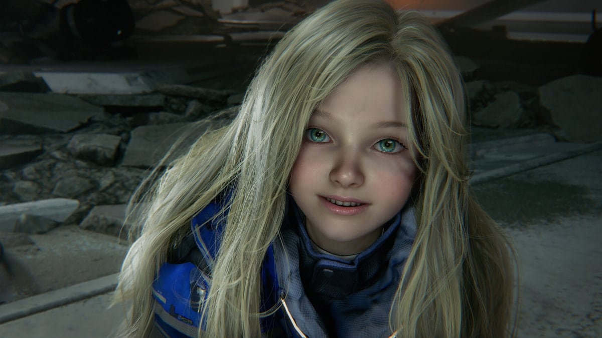 Android girl Diana from Pragmata video game
