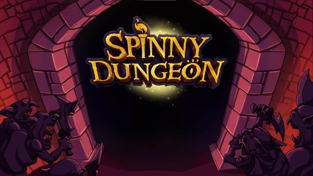 Spinny Dungeon: Fight monsters advancing through roguelike slot reels