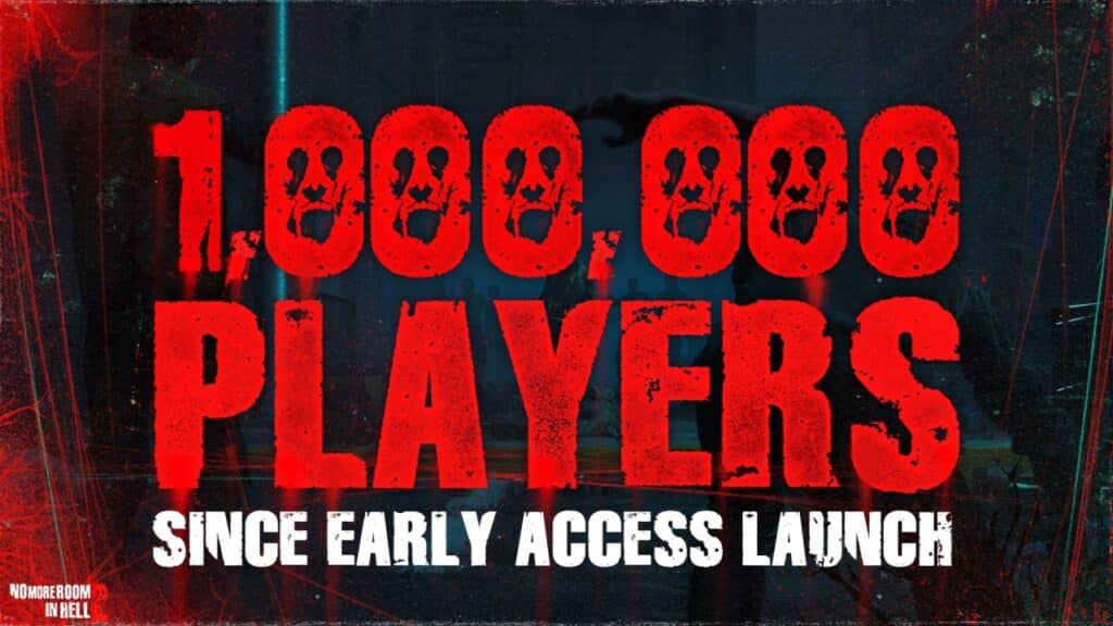 no more room in hell 2 reaches 1 million players