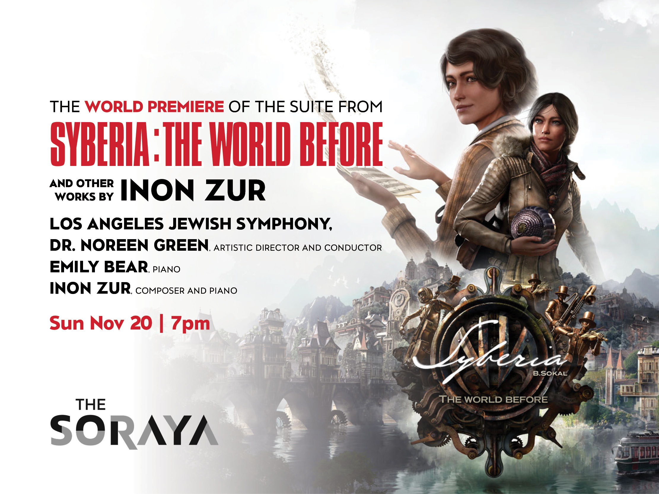 Inon Zur to Conduct the Los Angeles Jewish Symphony in a Video Game Music Concert