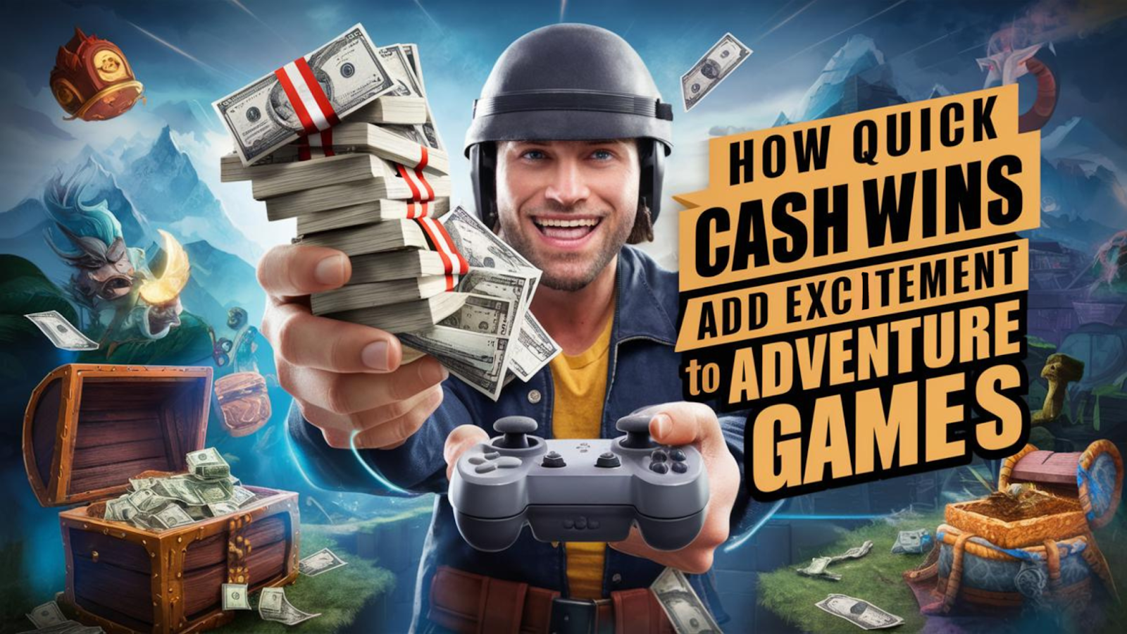 How Quick Cash Wins Add Excitement to Adventure Games
