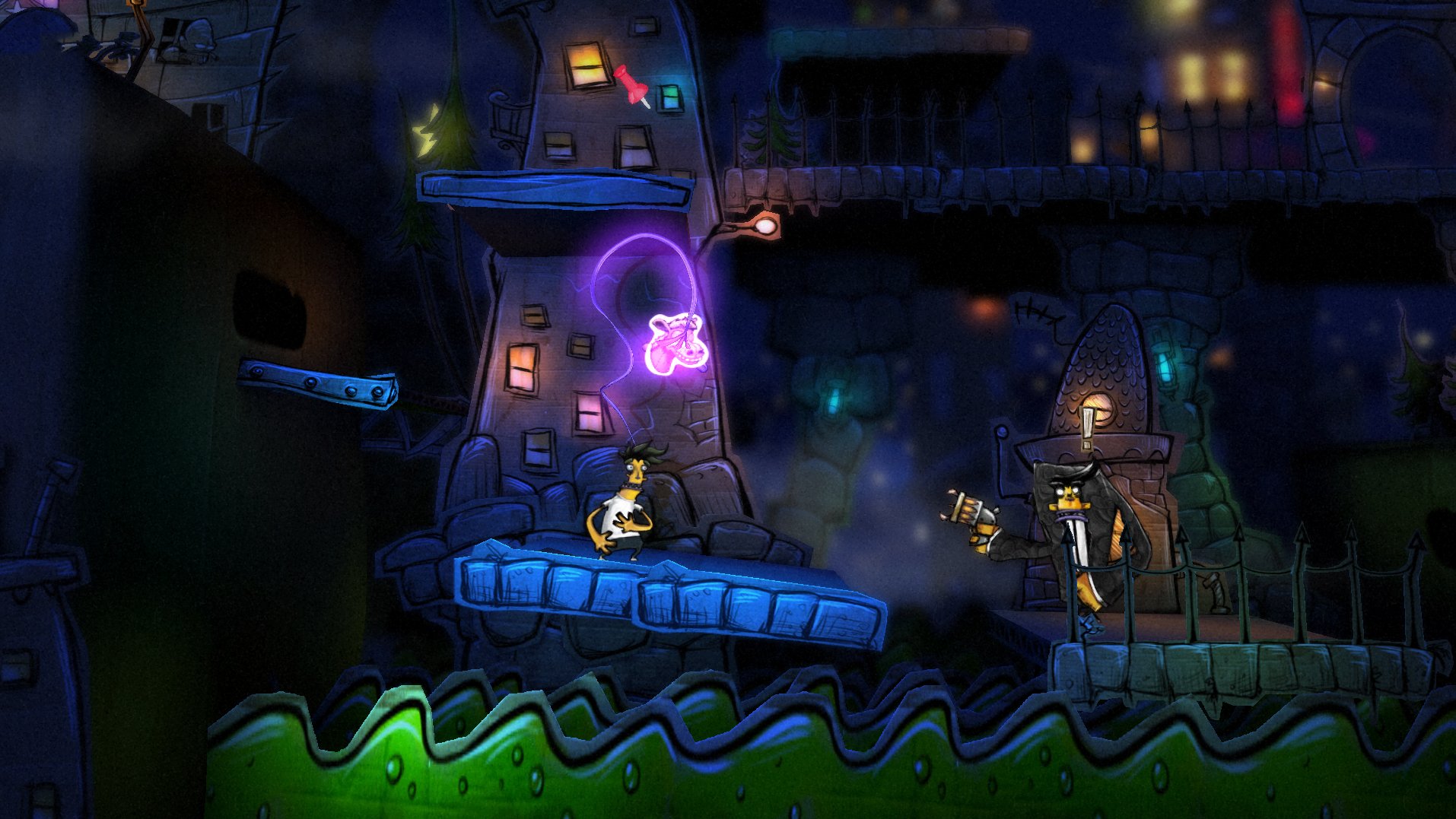 Screenshot for Puzzling (Mis)adventures: Volume 7 – Stick It to the Man, Tiny Thief Screenshot for Puzzling (Mis)adventures: Volume 7 – Stick It to the Man, Tiny Thief