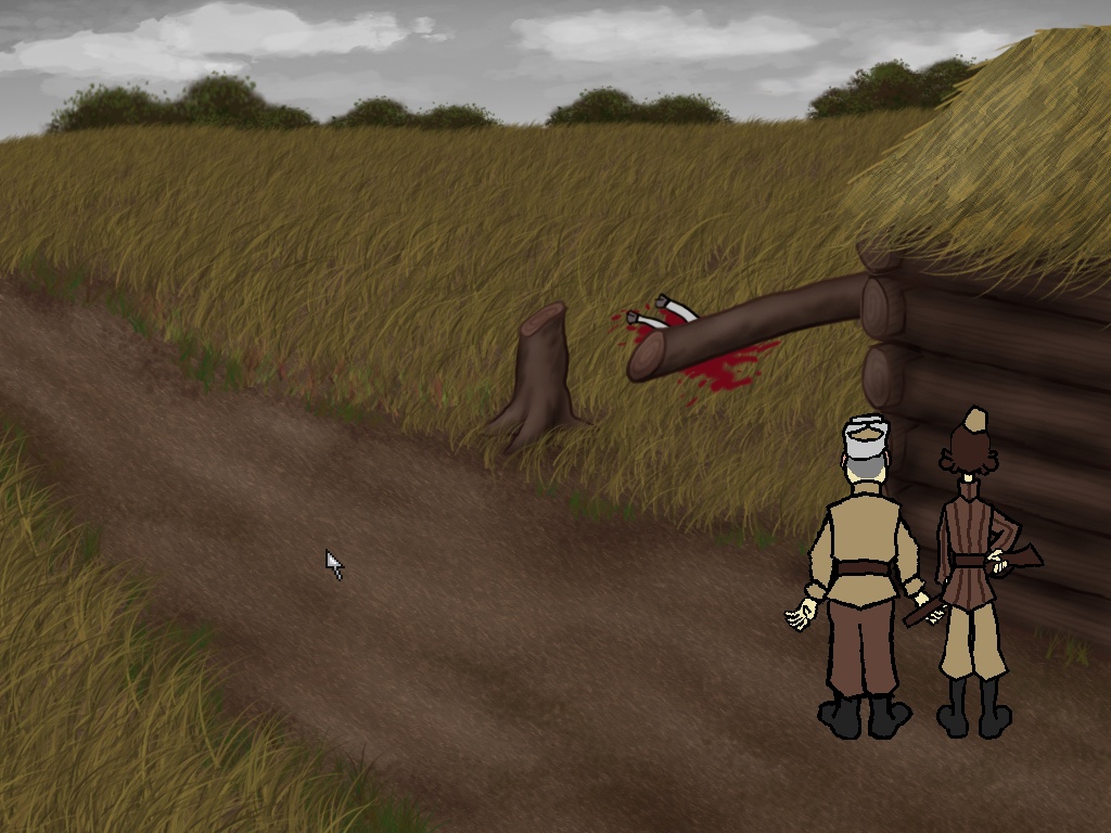 Sniper and Spotter Serving the Motherland
