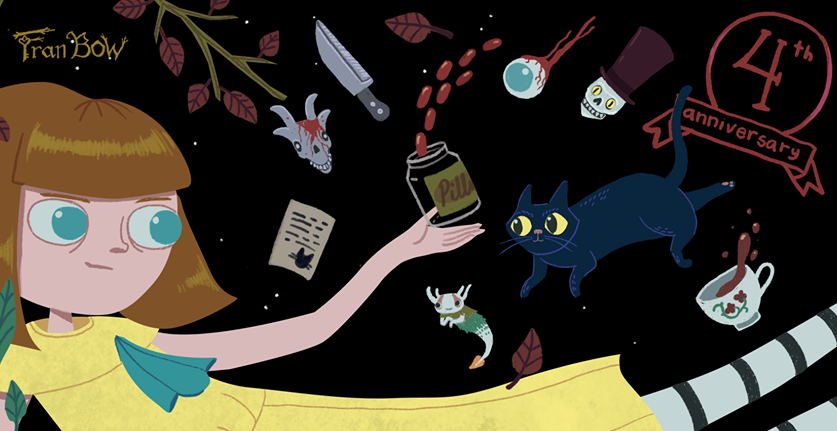 Fran Bow fourth anniversary giveaway